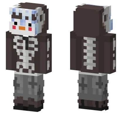 Snowman With Hat Minecraft skin