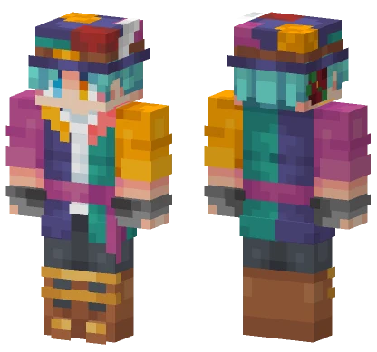 Snowy Scott Minecraft skin