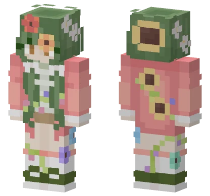 So Many Flowers Minecraft skin