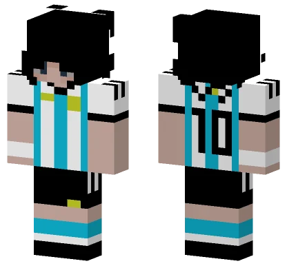 Soccer Player Outfit Minecraft skin