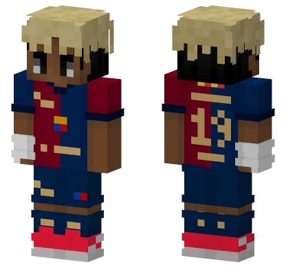 Soccer Player Outfit Minecraft skin