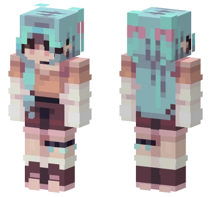 Soft Sounds Of Ocean Minecraft skin