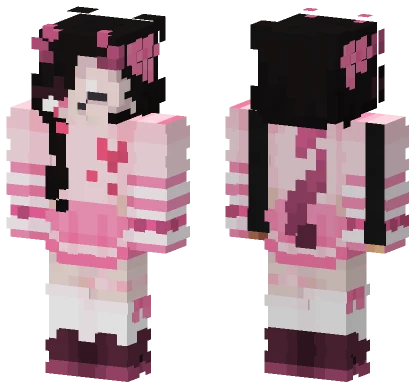 Softpunk Girl Minecraft skin