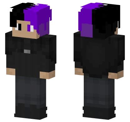 Solar Shadow Kage Minecraft skin