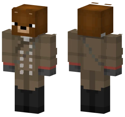Soldier Bear Minecraft skin