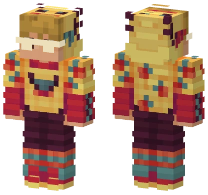 Solidarity Yellow Yaks Minecraft skin