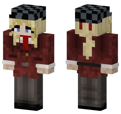 Solixel Skin But Business Minecraft skin