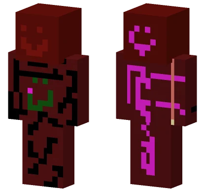 Something Is Following Me Minecraft skin