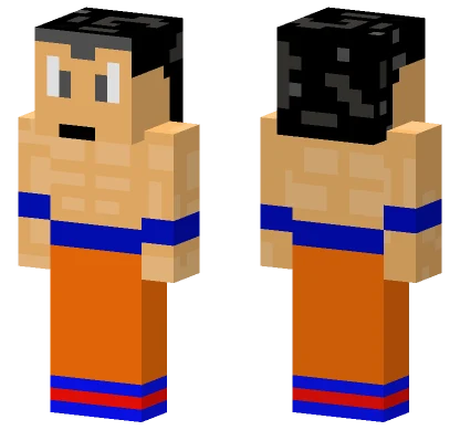 Son Goku Minecraft skin