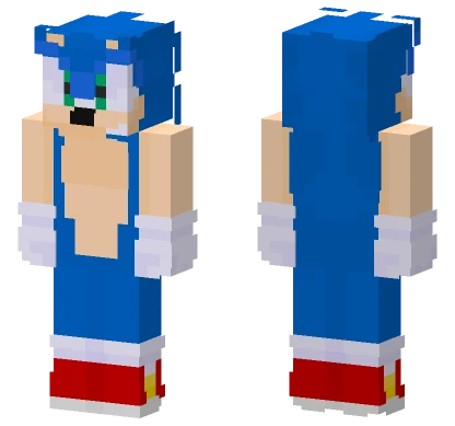 Sonic Archie Comics Minecraft skin