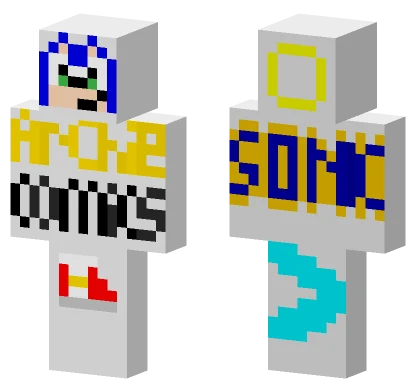 Sonic Archie Comics Contest Minecraft skin