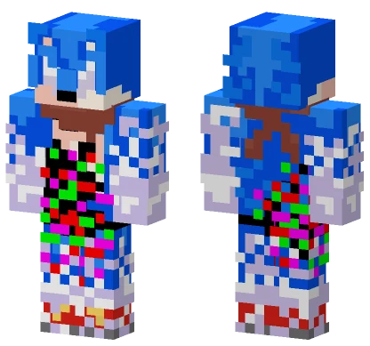 Sonic Boom FnF Pibby Remake Minecraft skin