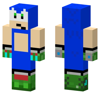 Sonic Boscage Maze Minecraft skin