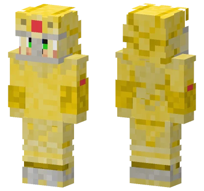 Sonic Excalibur Minecraft skin