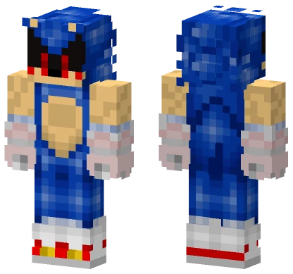 Sonic EXE Minecraft skin