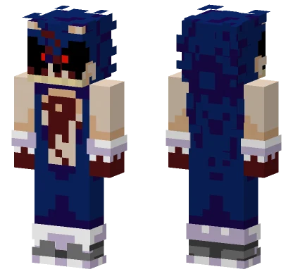 Sonic EXE Skin Minecraft skin