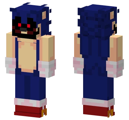Sonic Exe Skin Minecraft skin