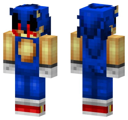 Sonic Exe Skin Minecraft skin