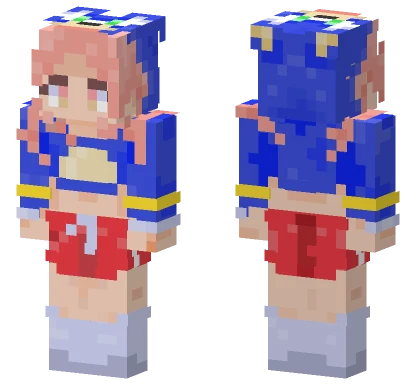 Sonic Fan Brooke Minecraft skin