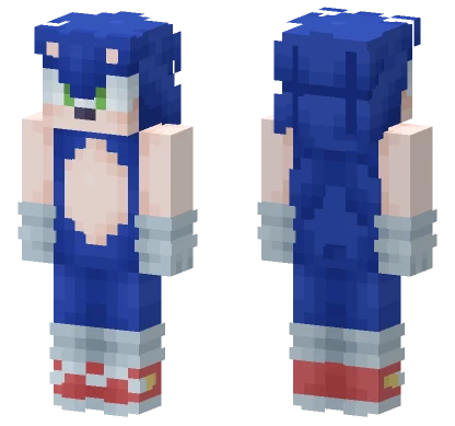 Sonic Modern Minecraft skin