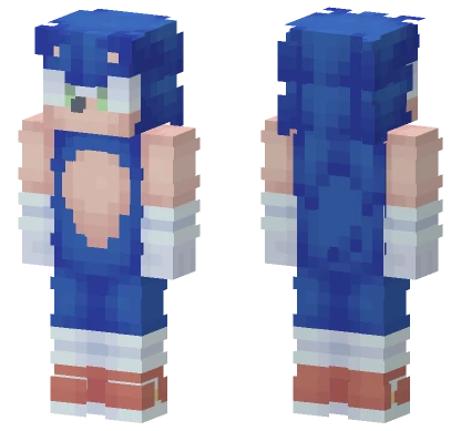 Sonic Modern Minecraft skin