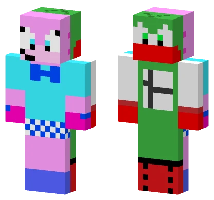 Sonic OCs Raffle 2 Minecraft skin
