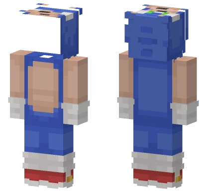 Sonic Onesie Base Minecraft skin