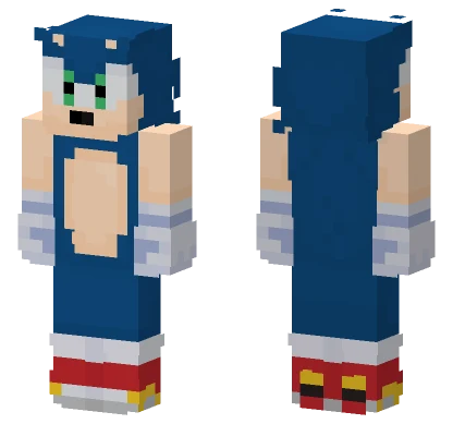 Sonic Soap Shoes Minecraft skin