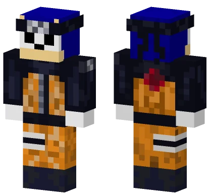 Sonic The Hedgehog Minecraft skin