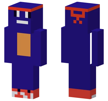 Sonic The Humanhog Minecraft skin