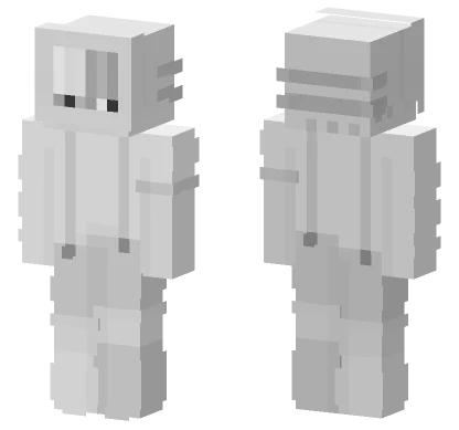 Soon You'll See In Black And White Minecraft skin