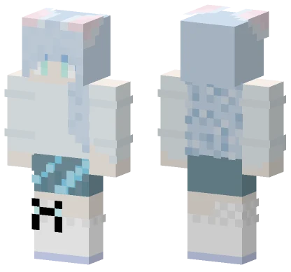 Sorktmfrj Blue Outfit Minecraft skin