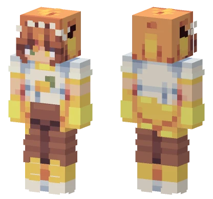 Sour Kisses Lemon Wishes Minecraft skin