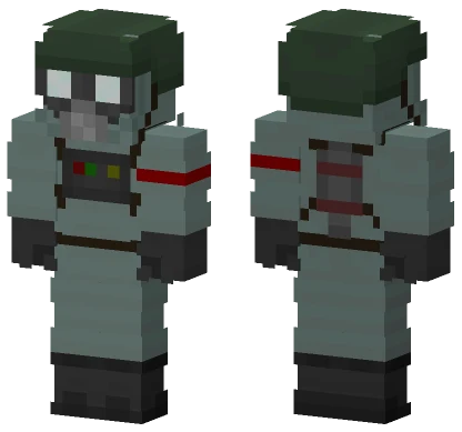 Soviet Anti Zombie Soldier Minecraft skin