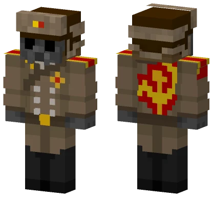 Soviet Soldier V2 Minecraft skin