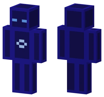 Spac3xc Blue Creature Minecraft skin