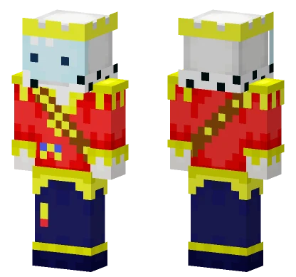 Space King Minecraft skin