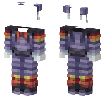 Space Train Minecraft skin