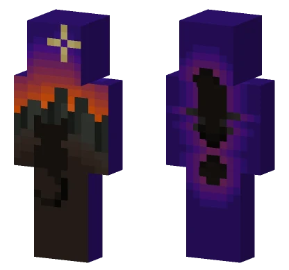 Sparkling Sunset CE Minecraft skin