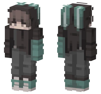 Spearmint Boy Minecraft skin