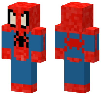 Spectacular Spiderman Minecraft skin