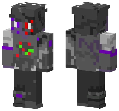 Spider Cyborg Minecraft skin