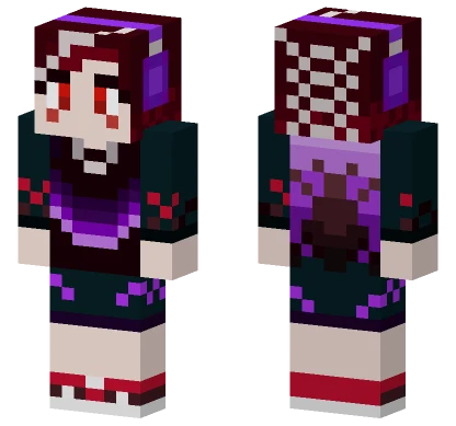 Spider Girl Minecraft skin