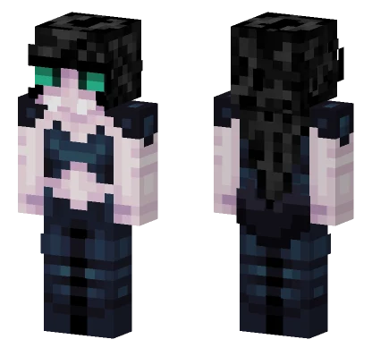 Spider Girl Minecraft skin