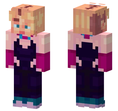 Spider Gwen Across Spiderverse Minecraft skin