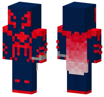 Spider-Man 2099 Minecraft skin