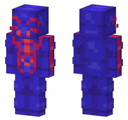 Spider-Man 2099 Hive Style Minecraft skin