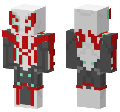 Spider-Man 2099 White Suit Minecraft skin