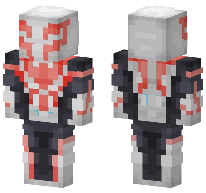 Spider-Man 2099 White Suit Minecraft skin