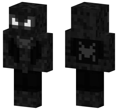Spider-Man 3 Black Suit Minecraft skin